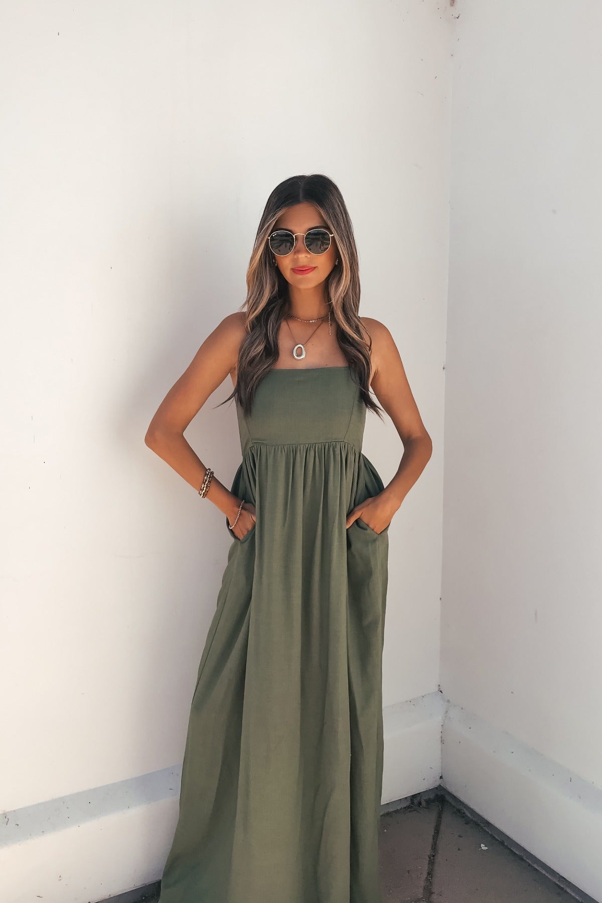 verdant olive smocked linen maxi dress 9494894.jpg verdant olive smocked linen maxi dress 9494894.jpg